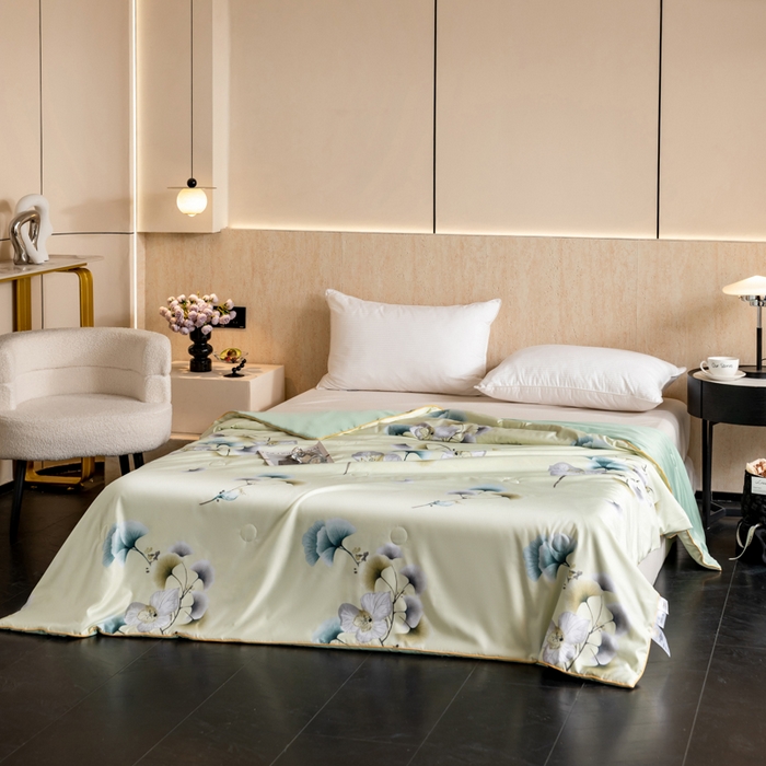 91家纺网 家纺一手货源 找家纺 （总）眠多宝 2025新款舒适莱赛尔纤维夏被被子被芯