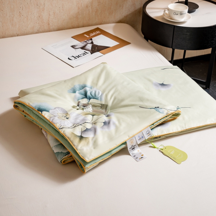 眠多宝 2025新款舒适莱赛尔纤维夏被被子被芯 古香