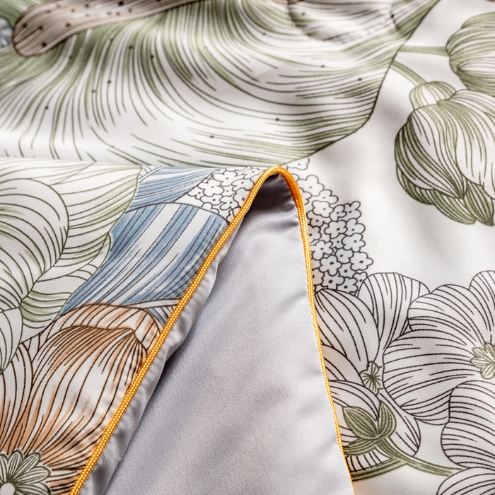 91家纺网 家纺一手货源 找家纺 眠多宝 2025新款舒适莱赛尔纤维夏被被子被芯 梦境