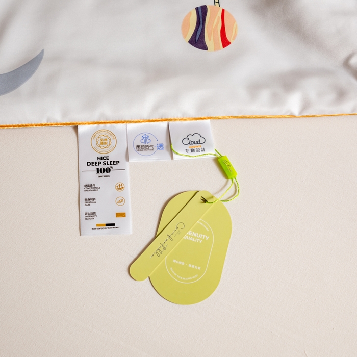 91家纺网 家纺一手货源 找家纺 眠多宝 2025新款舒适莱赛尔纤维夏被被子被芯 宇航员