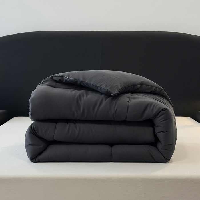 91家纺网 家纺一手货源 找家纺 畅销被业 2025新款磨毛四季被系列 磨毛-深灰