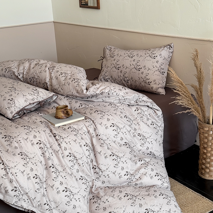 91家纺网 家纺一手货源 找家纺 （总）涞澳家纺 2025新款软烟纱印花系列四件套