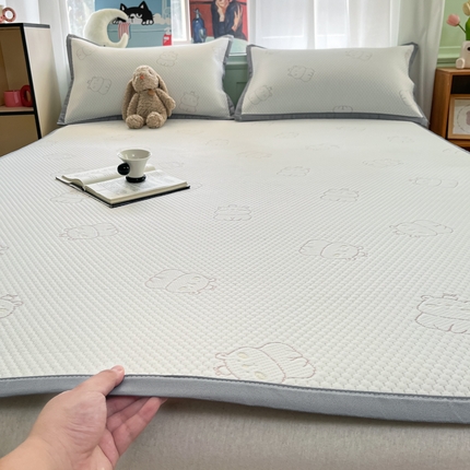 91家纺网 家纺一手货源 找家纺 （总）莱米家纺 2025新款冰感凉豆豆凉席