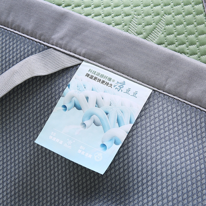 91家纺网 家纺一手货源 找家纺 四川牛皮席 2025新款凉感丝凉豆豆席三件套 2