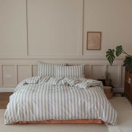 91家纺网 家纺一手货源 找家纺 （总）棉眠 2025新款春夏花间牧歌田园系列四件套