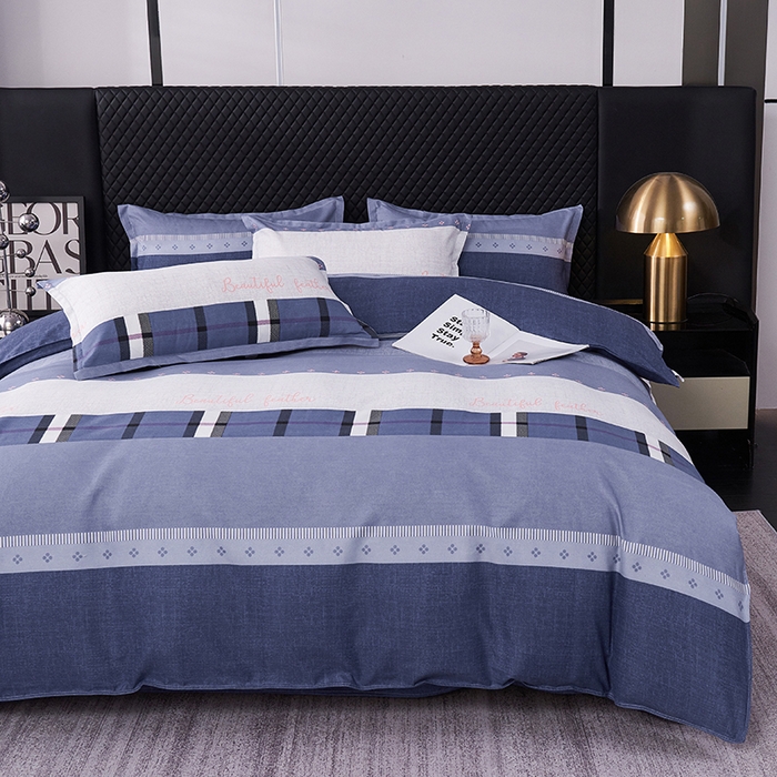 91家纺网 家纺一手货源 找家纺 爱诗诺2025加厚生态棉磨毛四件套高克重植物羊绒四件套大量现货贝思特