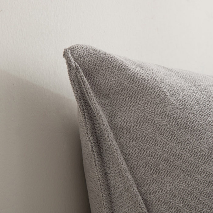 91家纺网 家纺一手货源 找家纺 美达人 2025新款韩国绒三角靠背 三角-银石灰