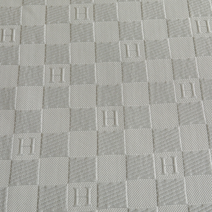 91家纺网 家纺一手货源 找家纺 柔品2025新款PE中分子凉感提花凉席系列 棋盘格-床席款