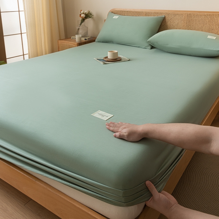 91家纺网 家纺一手货源 找家纺 （总）梵克保罗 2025新款亲肤舒适全棉13372喷气床笠