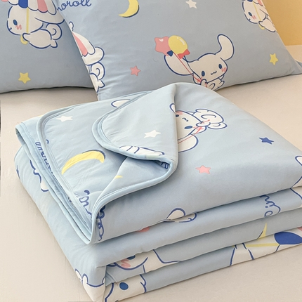 暮思家居 2025新款正版授权三丽鸥A类牛奶针织棉夏被子被芯 针织棉-星空玉桂狗