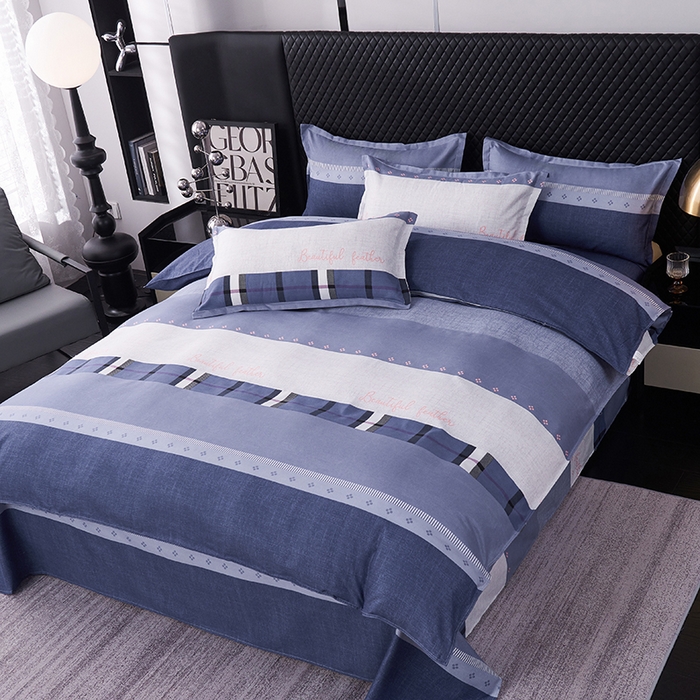 91家纺网 家纺一手货源 找家纺 爱诗诺2025加厚生态棉磨毛四件套高克重植物羊绒四件套大量现货贝思特