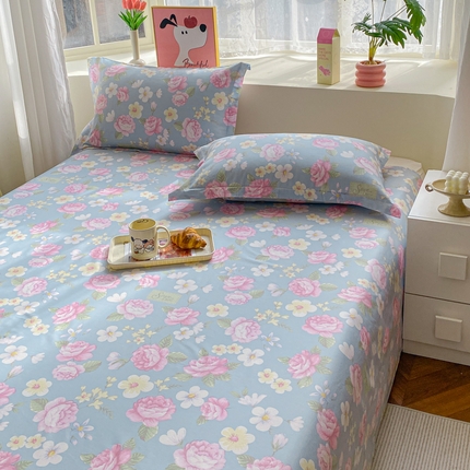 91家纺网 家纺一手货源 找家纺 （总）2025新款亲肤舒适全棉印花单床单系列