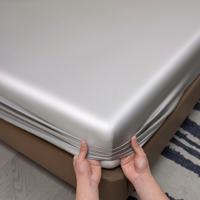 91家纺网 家纺一手货源 找家纺 梵克保罗 2025新款100支50双股全棉单品枕套 50双股-绅士灰