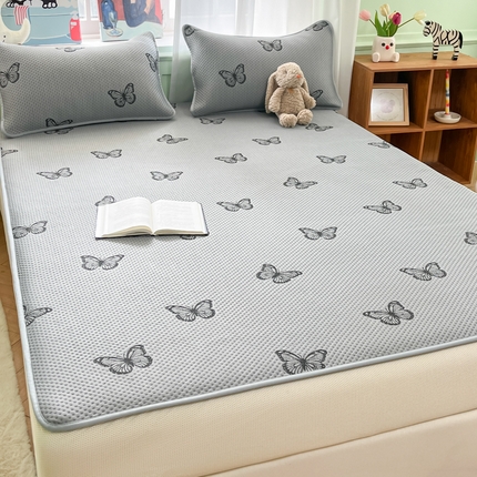 91家纺网 家纺一手货源 找家纺 （总）莱米家纺 2025新款冰感凉豆豆凉席床笠款