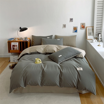 91家纺网 家纺一手货源 找家纺 （总）798家纺 2025新款全棉无印风系列四件套