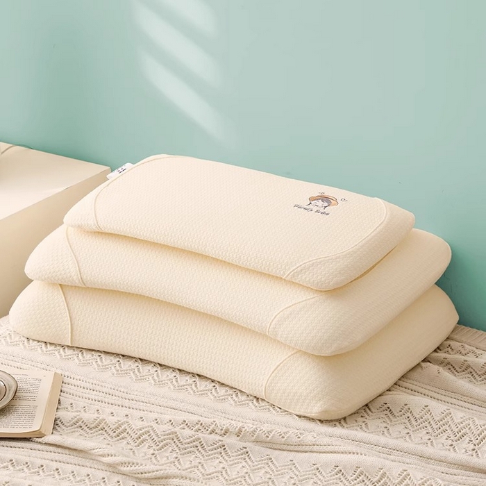 91家纺网 家纺一手货源 找家纺 （总）鸿橡源2025新款生物基米黄色家庭套餐枕芯