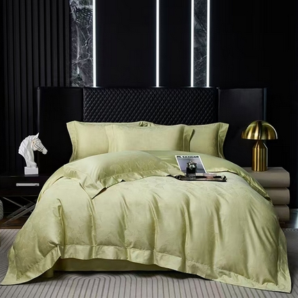 91家纺网 家纺一手货源 找家纺 （总）优品阁 2024新款长绒棉贡缎提花--欧式轻奢提花系列