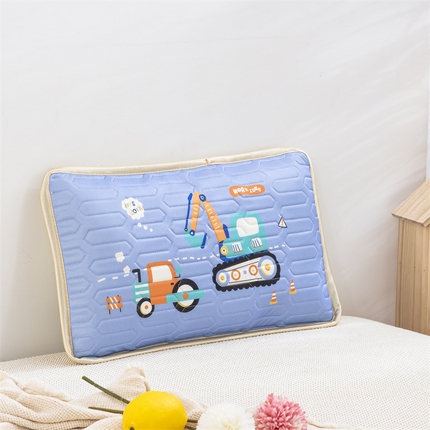 91家纺网 家纺一手货源 找家纺 （总）大黄蜂家居家纺 2025新款大黄蜂凉感丝卡通平面枕套