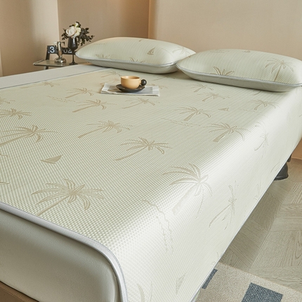 91家纺网 家纺一手货源 找家纺 （总）柔品2025新款PE中分子凉感提花凉席系列