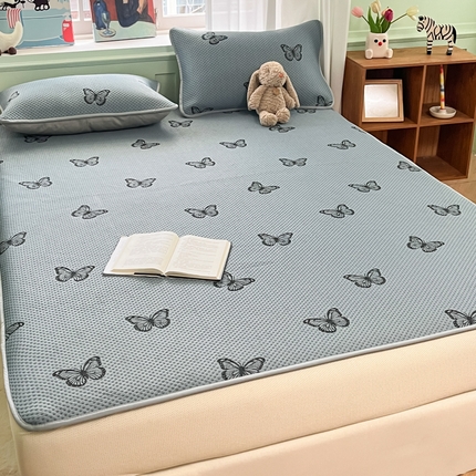 91家纺网 家纺一手货源 找家纺 （总）莱米家纺 2025新款冰感凉豆豆凉席床笠款