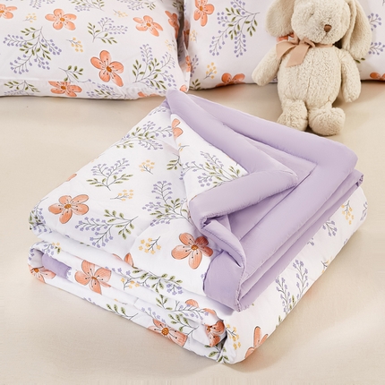 91家纺网 家纺一手货源 找家纺 （总）穆琪 2025年新款小清新手包边夏凉被水洗棉印花夏被