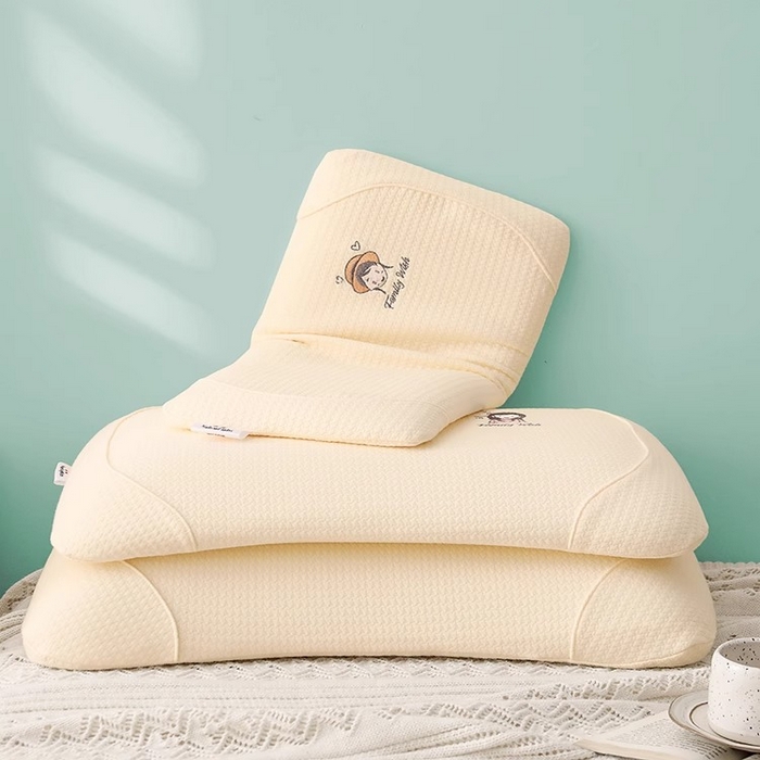 91家纺网 家纺一手货源 找家纺 （总）鸿橡源2025新款生物基米黄色家庭套餐枕芯