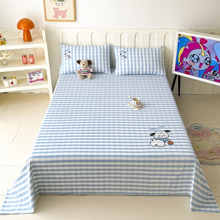 91家纺网 家纺一手货源 找家纺 （总）雅居纺家纺 2025新款全棉老粗布床单床笠