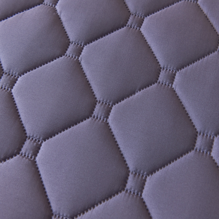 91家纺网 家纺一手货源 找家纺 梵克保罗 2025新款纯色加棉防水大豆纤维床笠 神秘紫