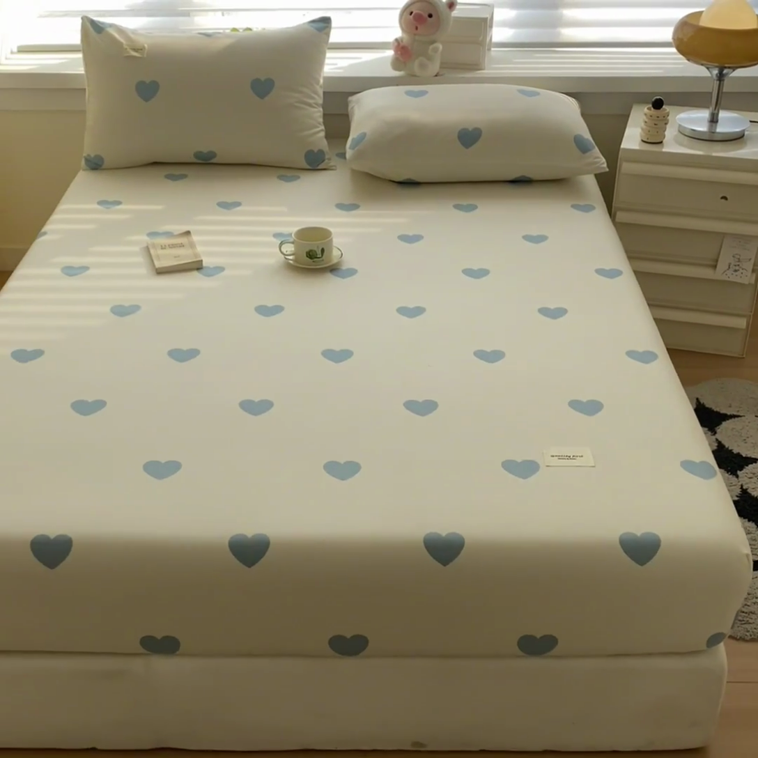 91家纺网 家纺一手货源 找家纺 （总）梵克保罗 2025新款亲肤舒适全棉印花系列床笠