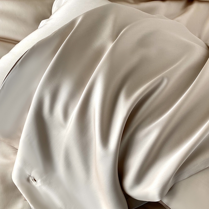 91家纺网 家纺一手货源 找家纺 （总）优悦 2025新款冰丝印花刺绣双拼四件套-漫心