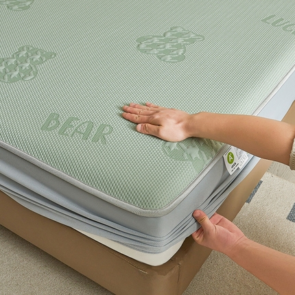 91家纺网 家纺一手货源 找家纺 （总）柔品2025新款PE中分子凉感提花凉席系列