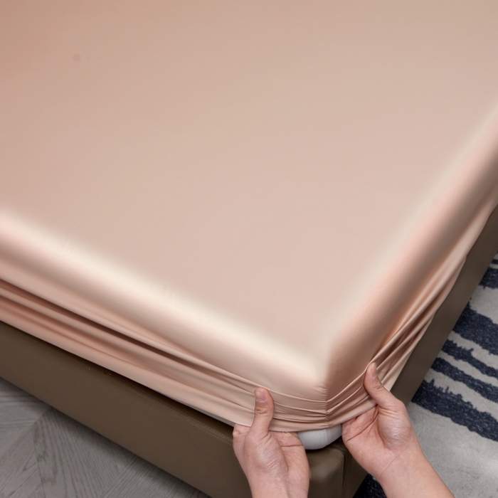 91家纺网 家纺一手货源 找家纺 梵克保罗 2025新款100支50双股全棉单品枕套 50 双股-灰灰粉