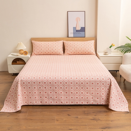 91家纺网 家纺一手货源 找家纺 （总）2025新款老粗布床单老粗布凉席系列-凉席