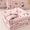 91家纺网 家纺一手货源 找家纺 暮思家居 2025新款正版授权三丽鸥A类牛奶针织棉夏被子被芯 针织棉-粉格KT