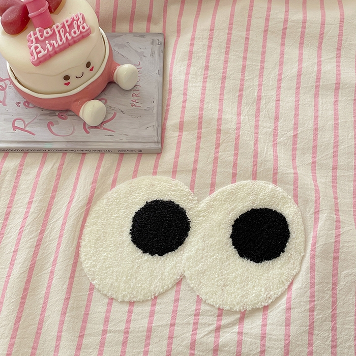 91家纺网 家纺一手货源 找家纺 桃心家居 2025新款云柔水洗棉毛巾绣大豆单夏被夏被四件套 水洗棉-大眼睛夏被粉粉条奶黄