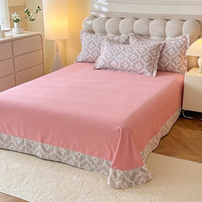 91家纺网 家纺一手货源 找家纺 幸嘉轩 2025新款全棉喷气加厚磨毛单被套 爱丽丝