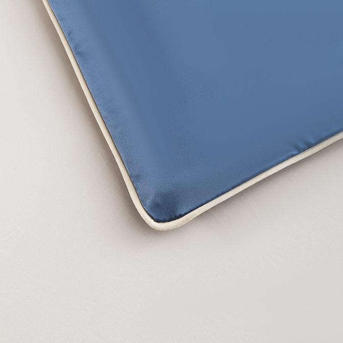 91家纺网 家纺一手货源 找家纺 恩和家纺 2025新款柔光缎冰美式凉感夏被被子被芯 布鲁蓝