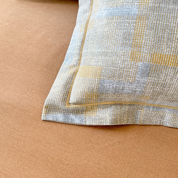 91家纺网 家纺一手货源 找家纺 幸嘉轩 2025新款全棉喷气加厚磨毛单被套 复古