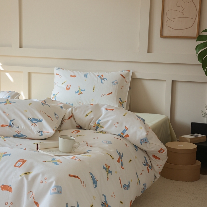 91家纺网 家纺一手货源 找家纺 棉眠 2025新款春夏花间牧歌田园系列四件套 苏普曼