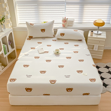 91家纺网 家纺一手货源 找家纺 （总）梵克保罗 2025新款亲肤舒适全棉印花系列床笠