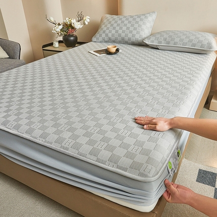 91家纺网 家纺一手货源 找家纺 （总）柔品2025新款PE中分子凉感提花凉席系列