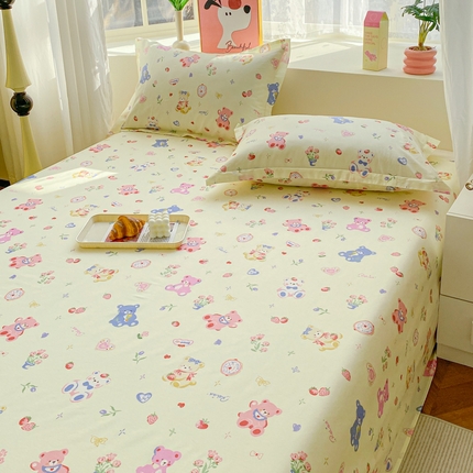 91家纺网 家纺一手货源 找家纺 （总）2025新款亲肤舒适全棉印花单床单系列