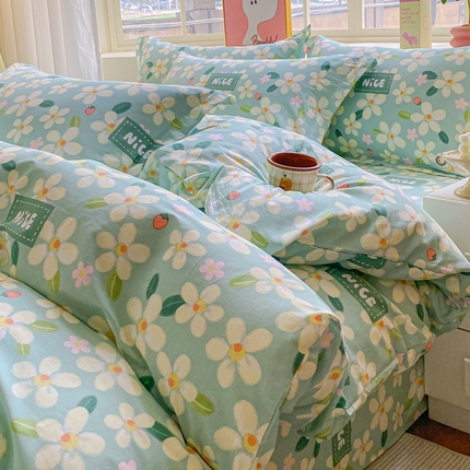 91家纺网 家纺一手货源 找家纺 （总）2025新款亲肤舒适全棉印花单被套系列