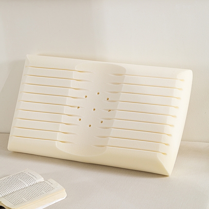 2025新款硅胶枕芯可高温水洗透气柔软舒适枕头 硅胶枕