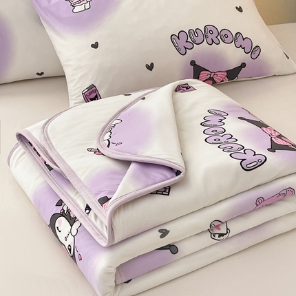 91家纺网 家纺一手货源 找家纺 （总）暮思家居 2025新款正版授权三丽鸥A类牛奶针织棉夏被子被芯