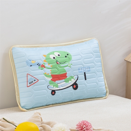 91家纺网 家纺一手货源 找家纺 （总）大黄蜂家居家纺 2025新款大黄蜂凉感丝卡通平面枕套