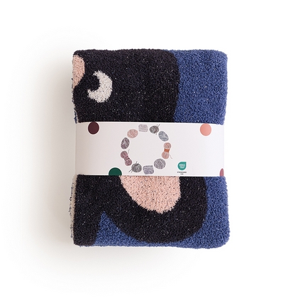 暖绵绵家纺 2025新款半边绒熊趣滑行卡通毯-皮卡熊 50222720