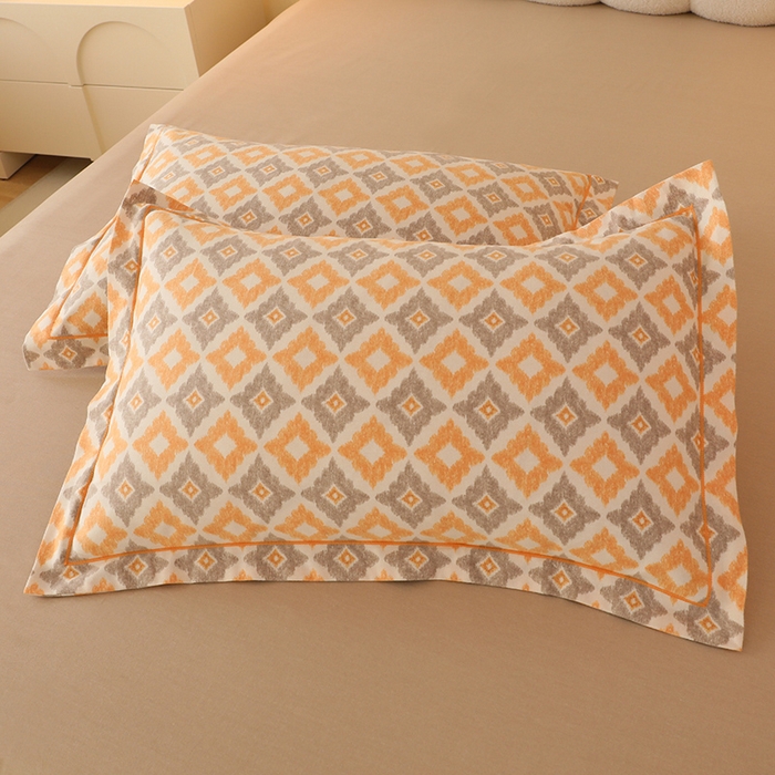 91家纺网 家纺一手货源 找家纺 幸嘉轩 2025新款全棉喷气加厚磨毛单被套 卡布奇诺