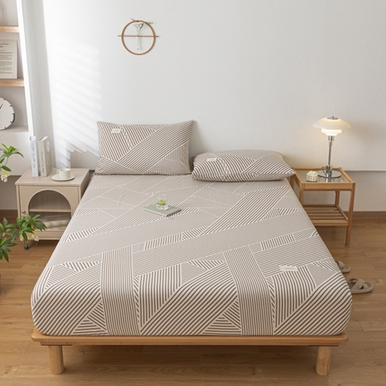 91家纺网 家纺一手货源 找家纺 （总）梵克保罗 2025新款亲肤舒适全棉印花系列床笠