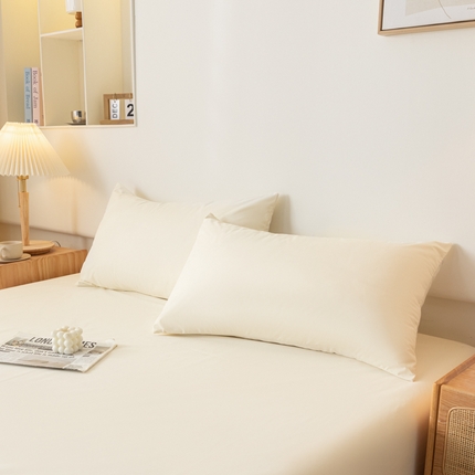 91家纺网 家纺一手货源 找家纺 （总）梵克保罗 2025新款亲肤舒适防水纯色枕套